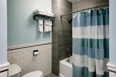 Our newly redesigned bathrooms 